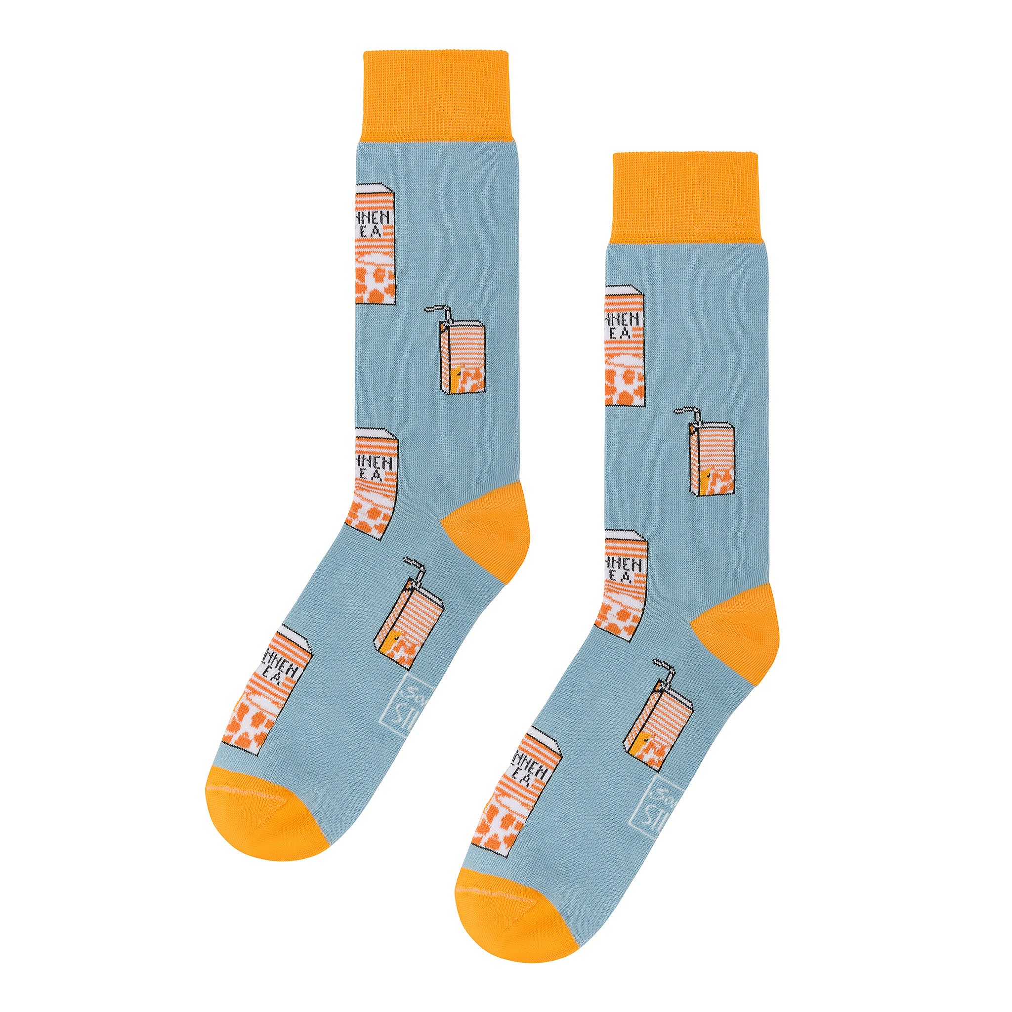 Pfirsichfarbene Socken von Sonnen Tea